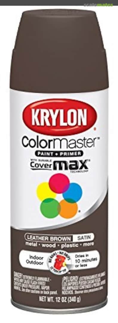 Boxart Satin Leather Brown 53566 Krylon Boxart Satin Leather Brown 53566 Krylon