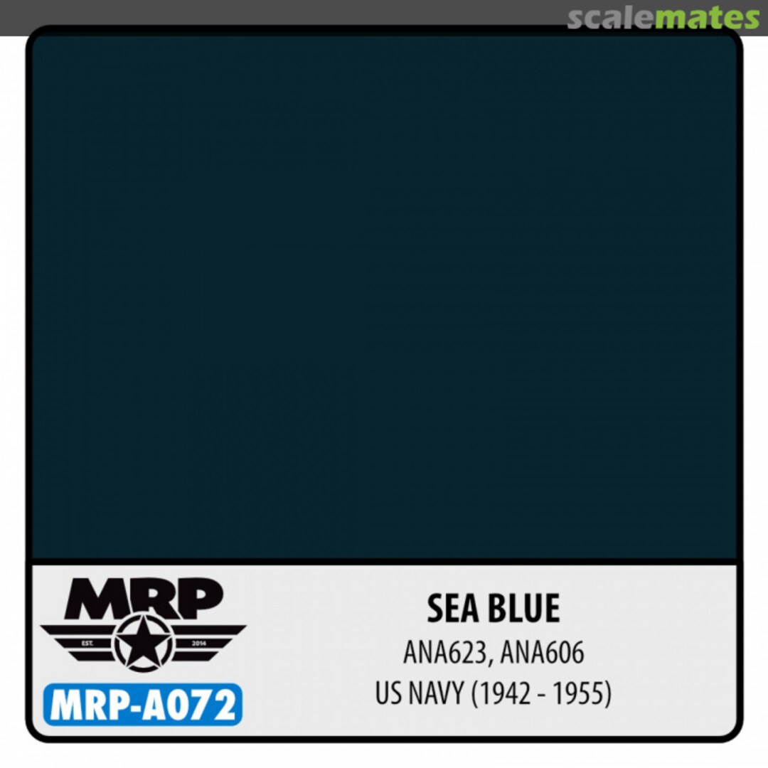 Boxart Sea Blue (ANA623, ANA606, FS15042) WWII US Navy MR.Paint Boxart Sea Blue (ANA623, ANA606, FS15042) WWII US Navy MR.Paint