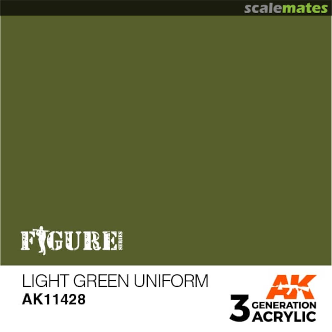 Boxart Light Green Uniform AK 11428 AK 3rd Generation - Figure Boxart Light Green Uniform AK 11428 AK 3rd Generation - Figure