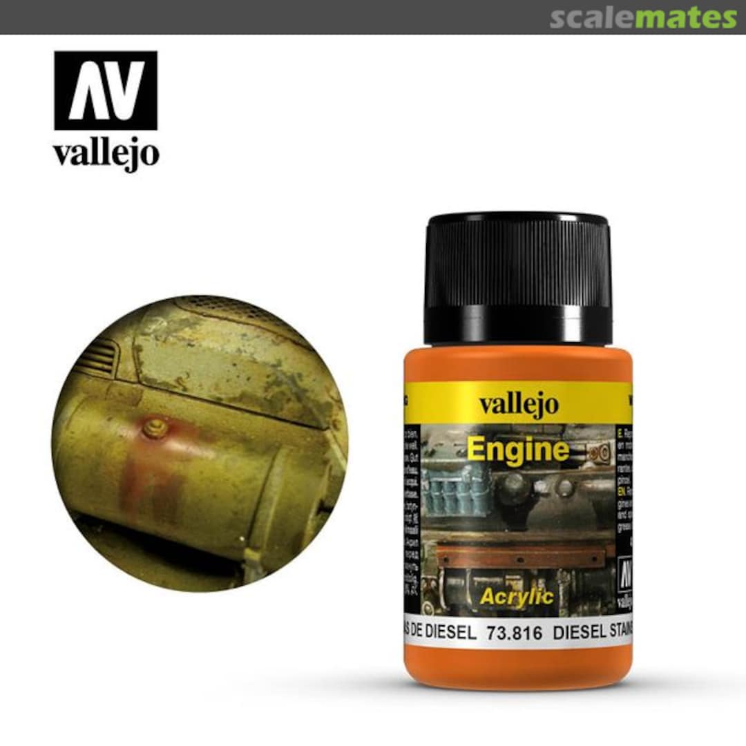 Boxart Diesel Stains  Vallejo Weathering Effects