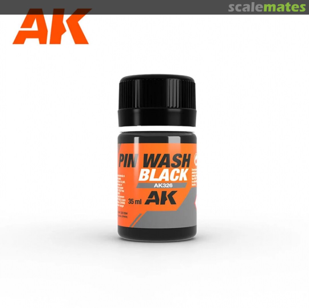 Boxart Pin Wash Black  AK Interactive