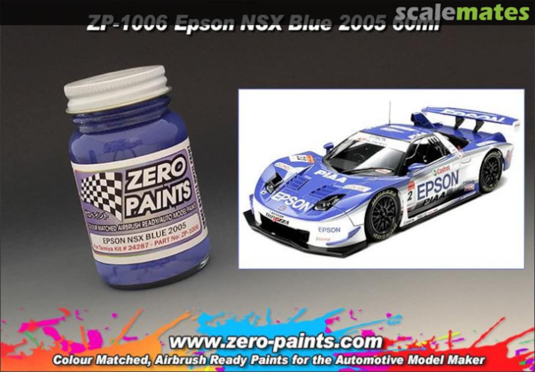 Boxart Epson NSX Blue 2005  Zero Paints