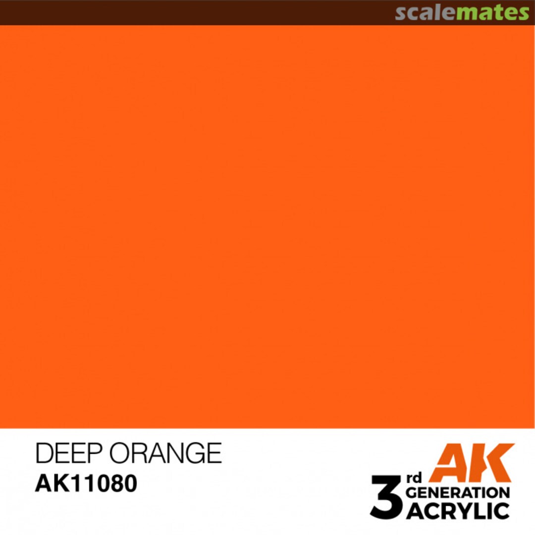 Boxart Deep Orange - Intense  AK 3rd Generation
