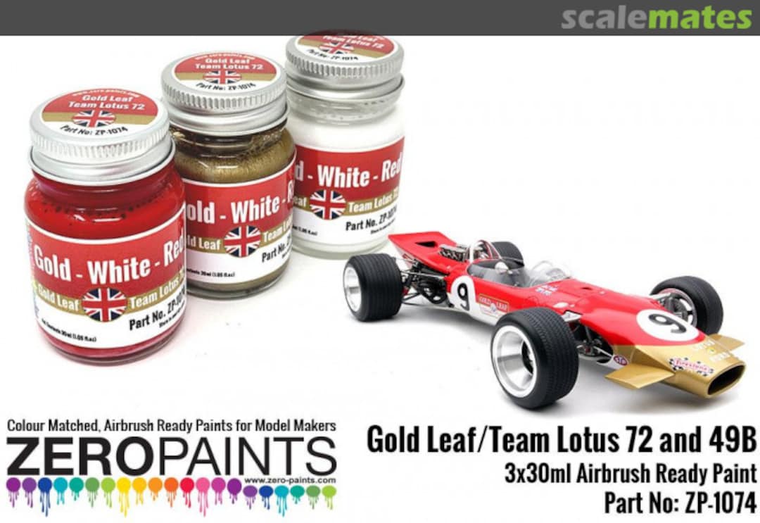 Boxart Gold Leaf Team Lotus 72  Zero Paints