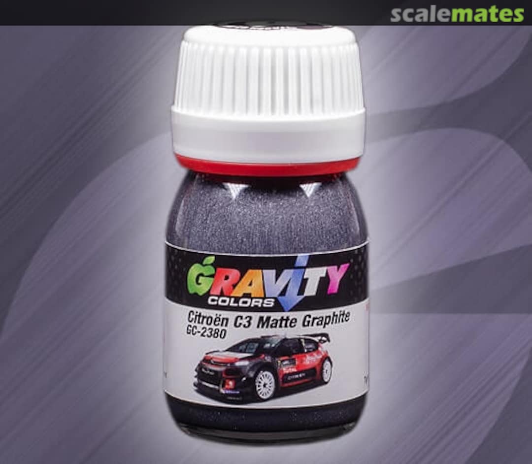 Boxart Citroën C3 WRC Matte Graphite  Gravity Colors