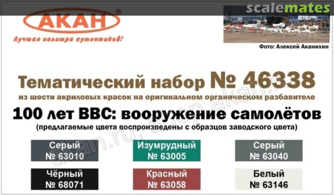 Boxart 100 years of the Air Force: aircraft armament  Akan