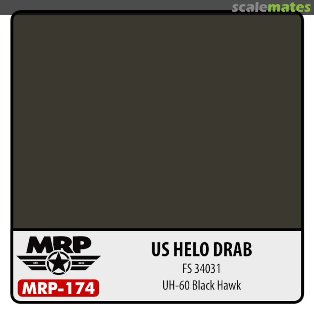 Boxart US Helo Drab (FS34031) MR.Paint Boxart US Helo Drab (FS34031) MR.Paint