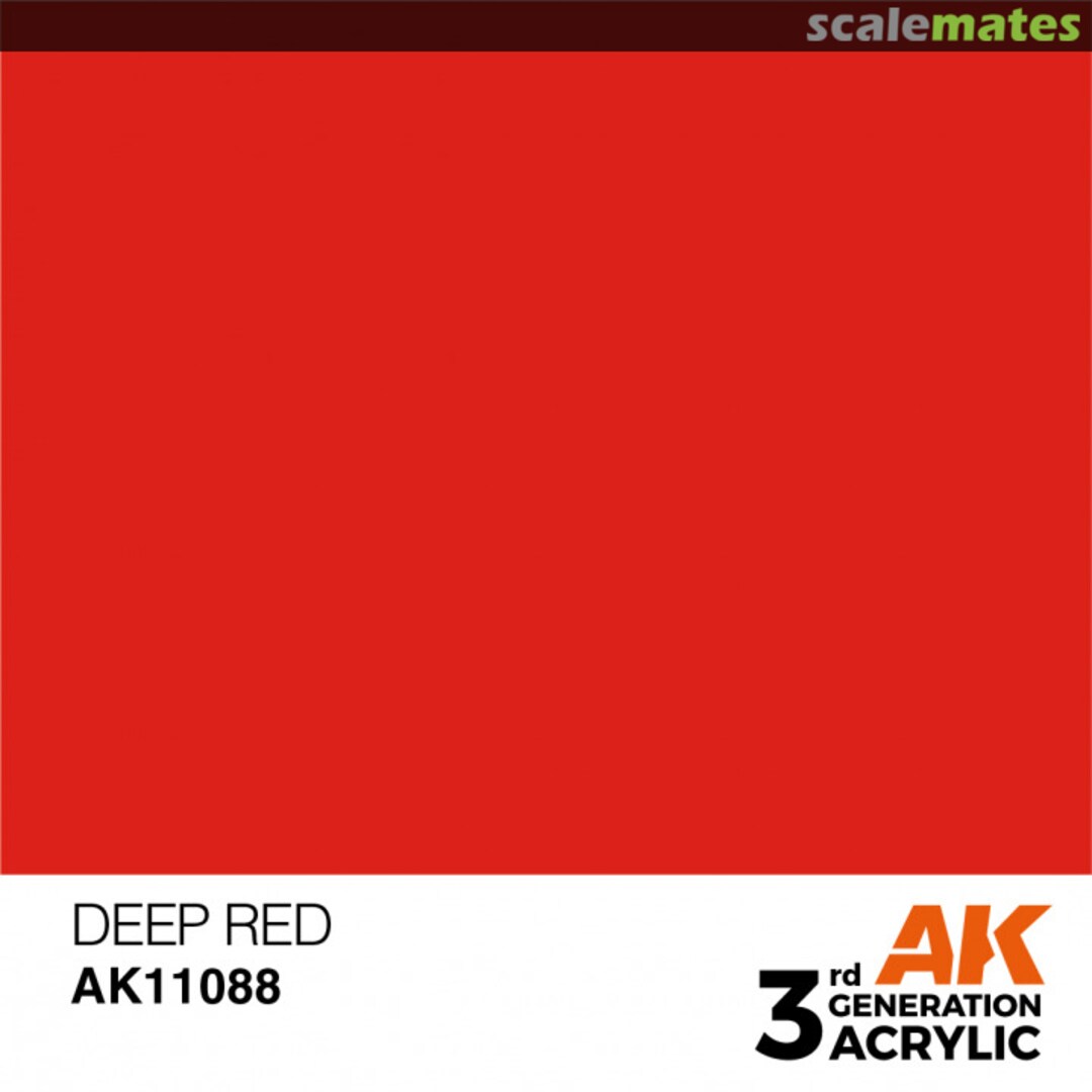 Boxart Deep Red - Intense AK 3rd Generation Boxart Deep Red - Intense AK 3rd Generation