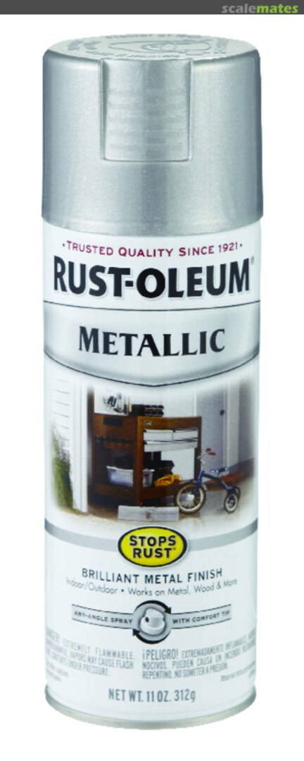 Boxart Silver Metallic 7271 Rust-oleum Boxart Silver Metallic 7271 Rust-oleum