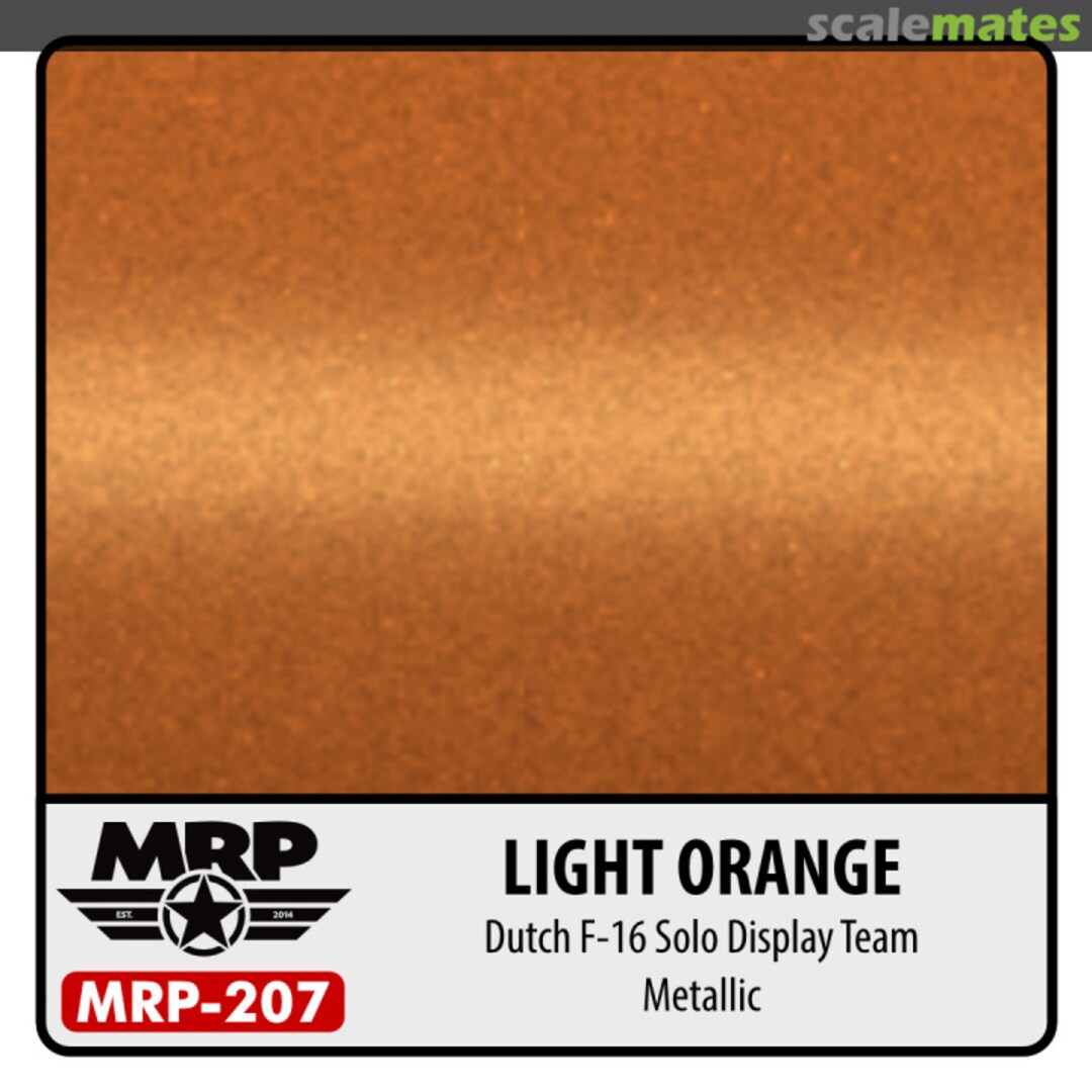 Boxart Light Orange (Dutch F-16 Demoteam) – 2 Bottles  MR.Paint