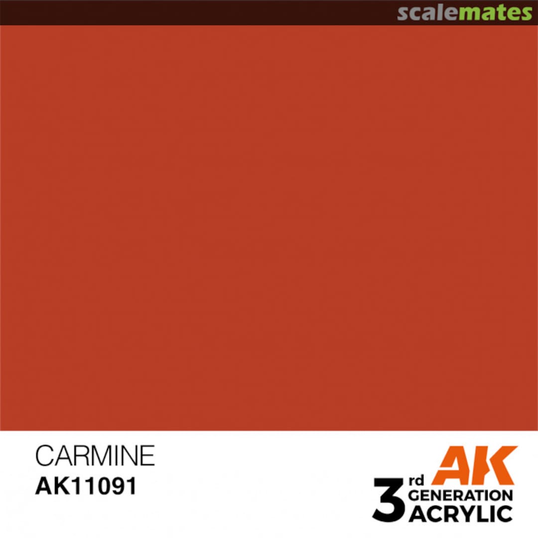 Boxart Carmine - Standard AK 3rd Generation Boxart Carmine - Standard AK 3rd Generation