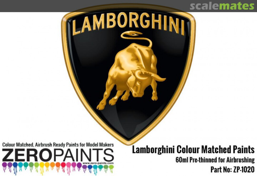 Boxart Lamborghini Colours  Zero Paints