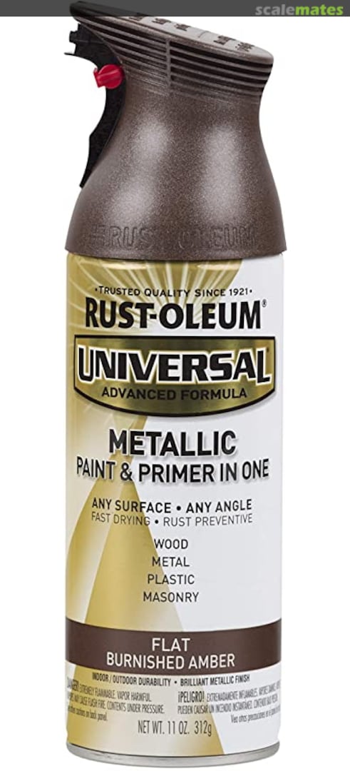 Boxart Flat Burnished Amber 271472 Rust-oleum Boxart Flat Burnished Amber 271472 Rust-oleum