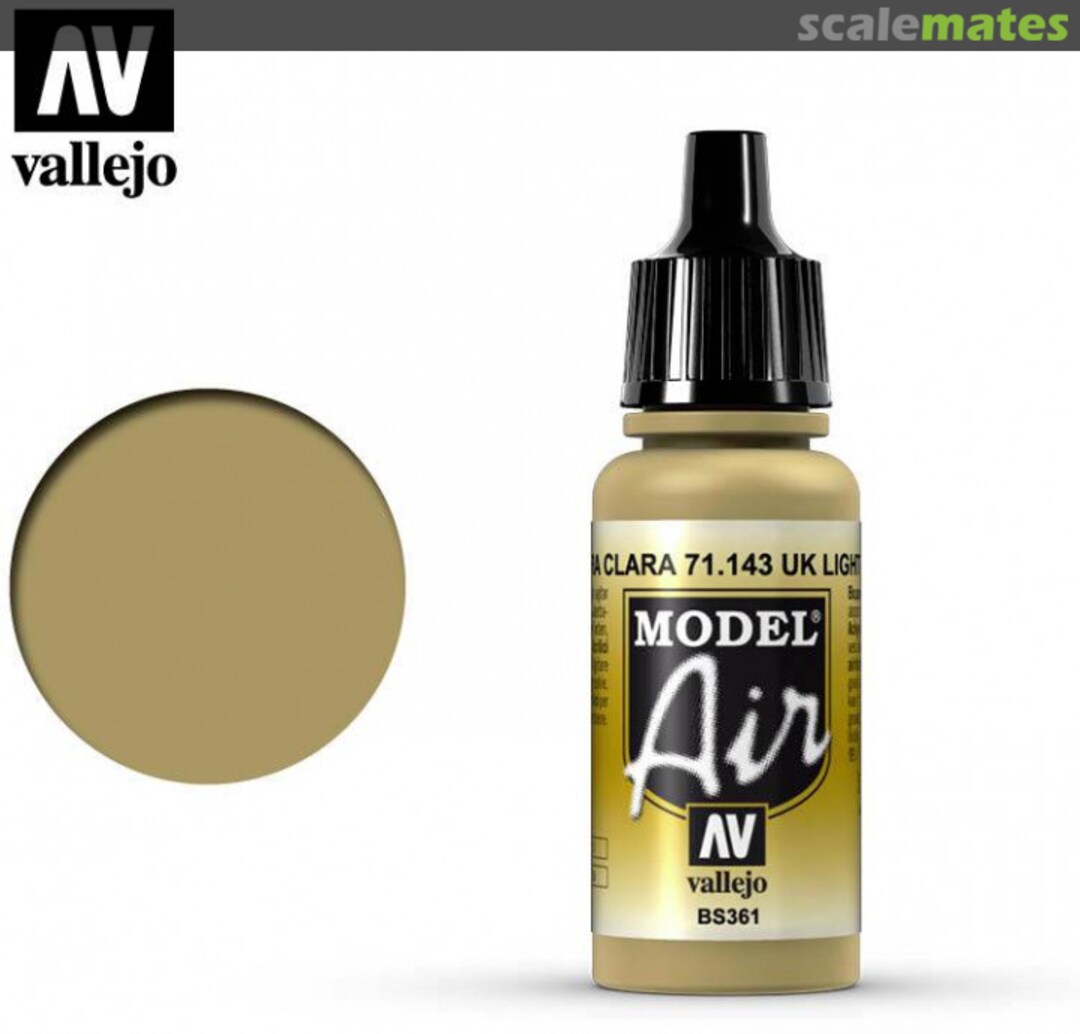 Boxart UK Light Stone - BS361 71.143 Vallejo Model Air