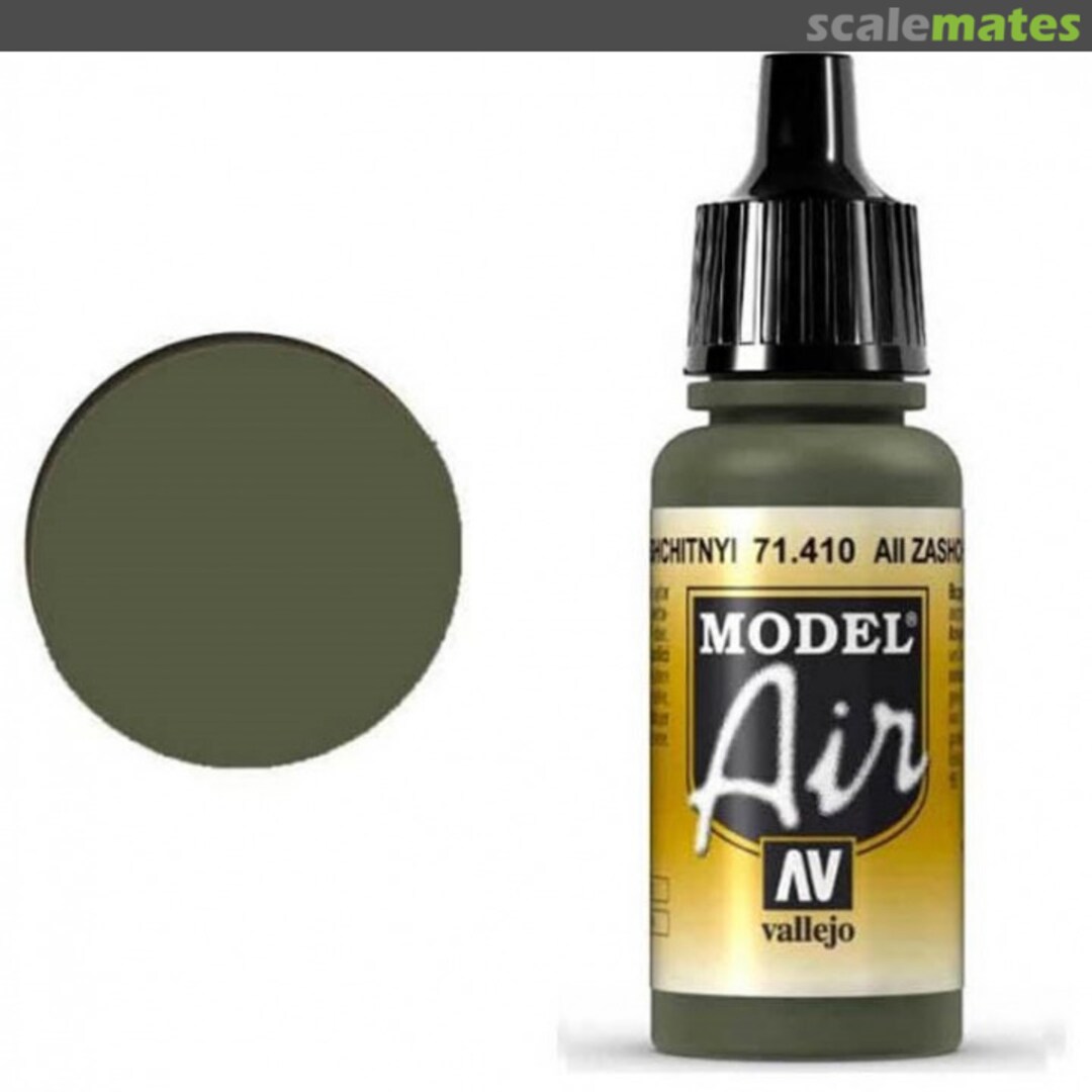Boxart Zashchitnyi Cam. Green Vallejo Model Air Boxart Zashchitnyi Cam. Green Vallejo Model Air
