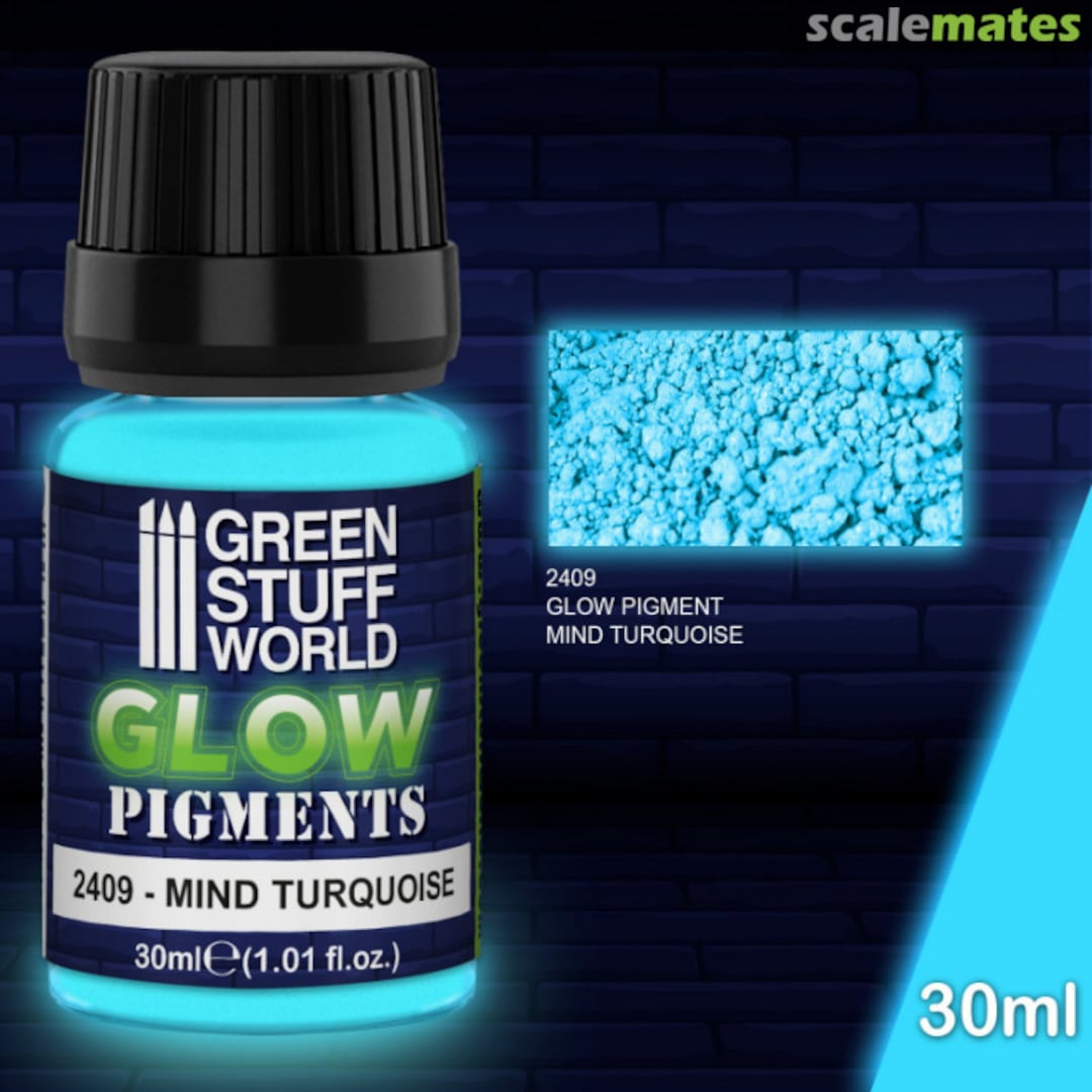 Boxart Glow in the Dark Mind Turquoise  Green Stuff World