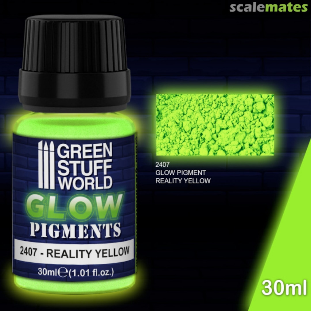 Boxart Glow in the Dark Reality Yellow Gren  Green Stuff World