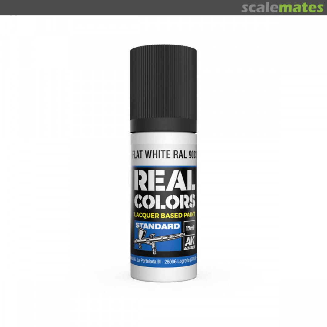 Boxart Flat White RAL 9003 AK Real Colors Boxart Flat White RAL 9003 AK Real Colors