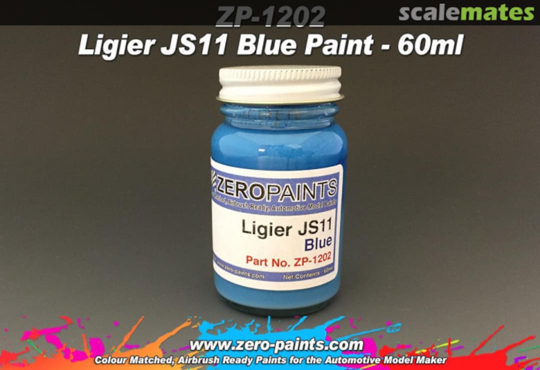 Boxart Ligier JS11 Blue  Zero Paints