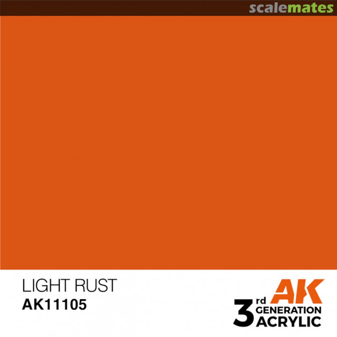 Boxart Light Rust - Standard  AK 3rd Generation