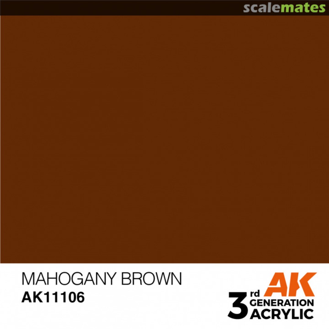 Boxart Mahogany Brown - Standard AK 3rd Generation Boxart Mahogany Brown - Standard AK 3rd Generation