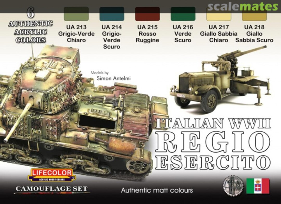 Boxart Italian WWII Regio Esercito  Lifecolor