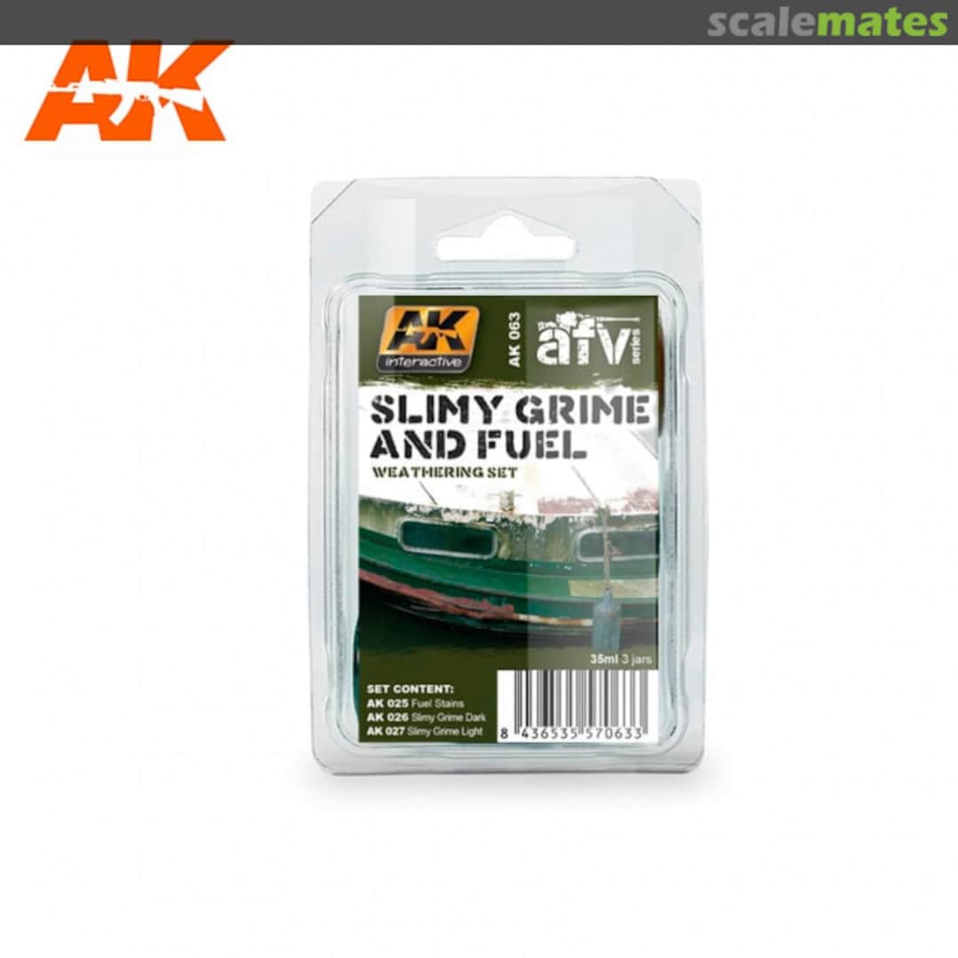 Boxart Slimy Grime and Fuel  AK Interactive
