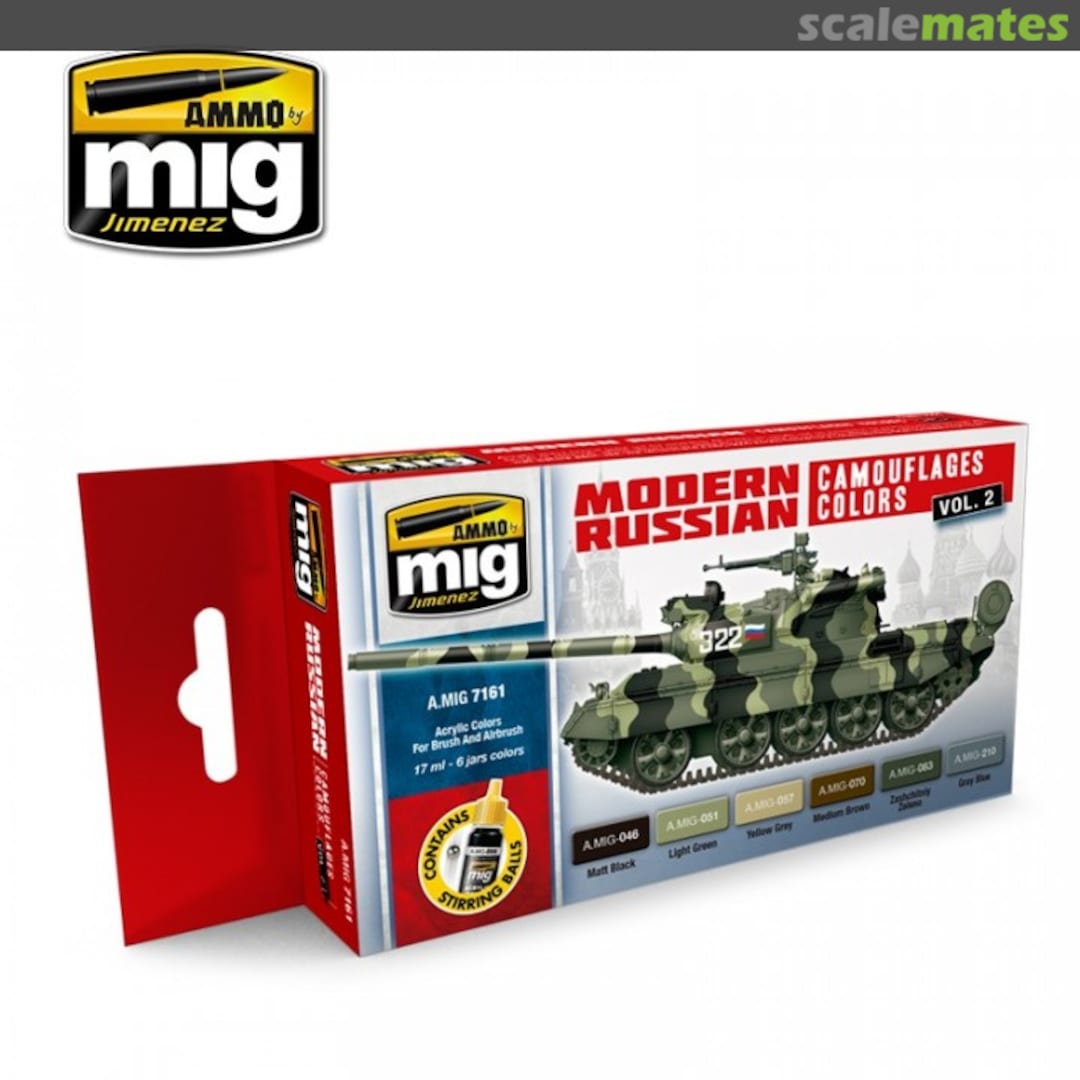 Boxart Modern Russian Camo Colors Vol. 2  Ammo by Mig Jimenez