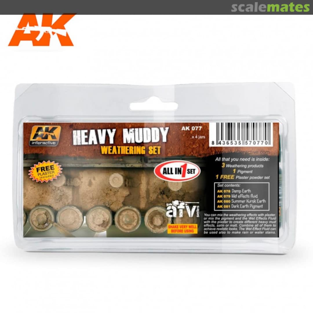 Boxart Heavy Muddy Set  AK Interactive