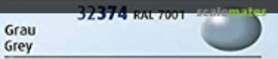 Boxart Grey/Grau - RAL 7001 32374 Revell Color Boxart Grey/Grau - RAL 7001 32374 Revell Color