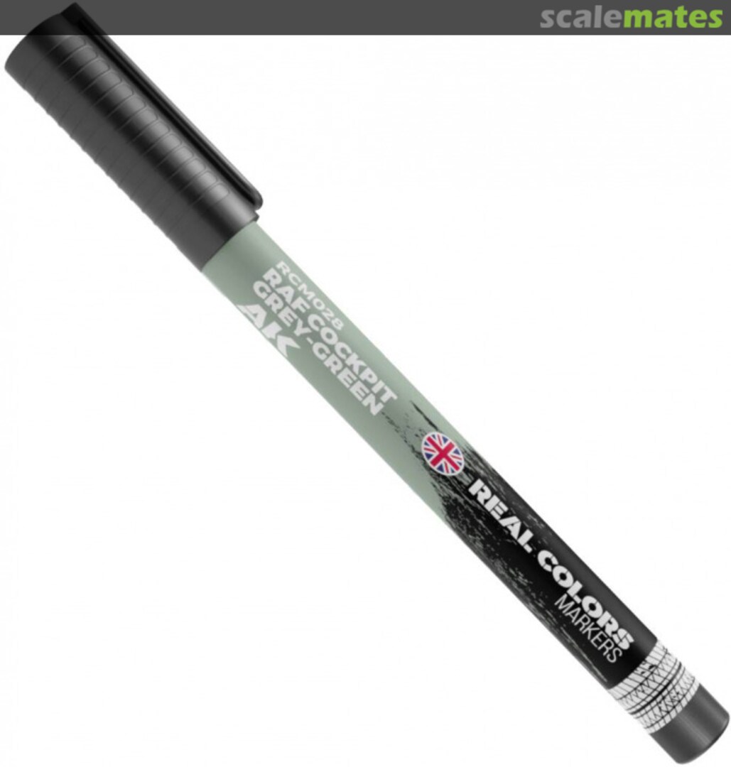 Boxart RAF Cockpit Grey-Green AK Real Colors Boxart RAF Cockpit Grey-Green AK Real Colors