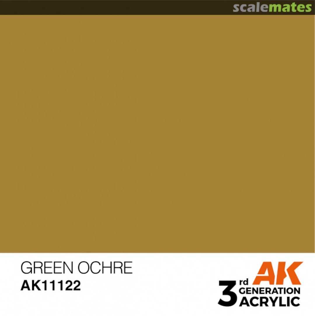 Boxart Green Ochre - Standard AK 3rd Generation Boxart Green Ochre - Standard AK 3rd Generation