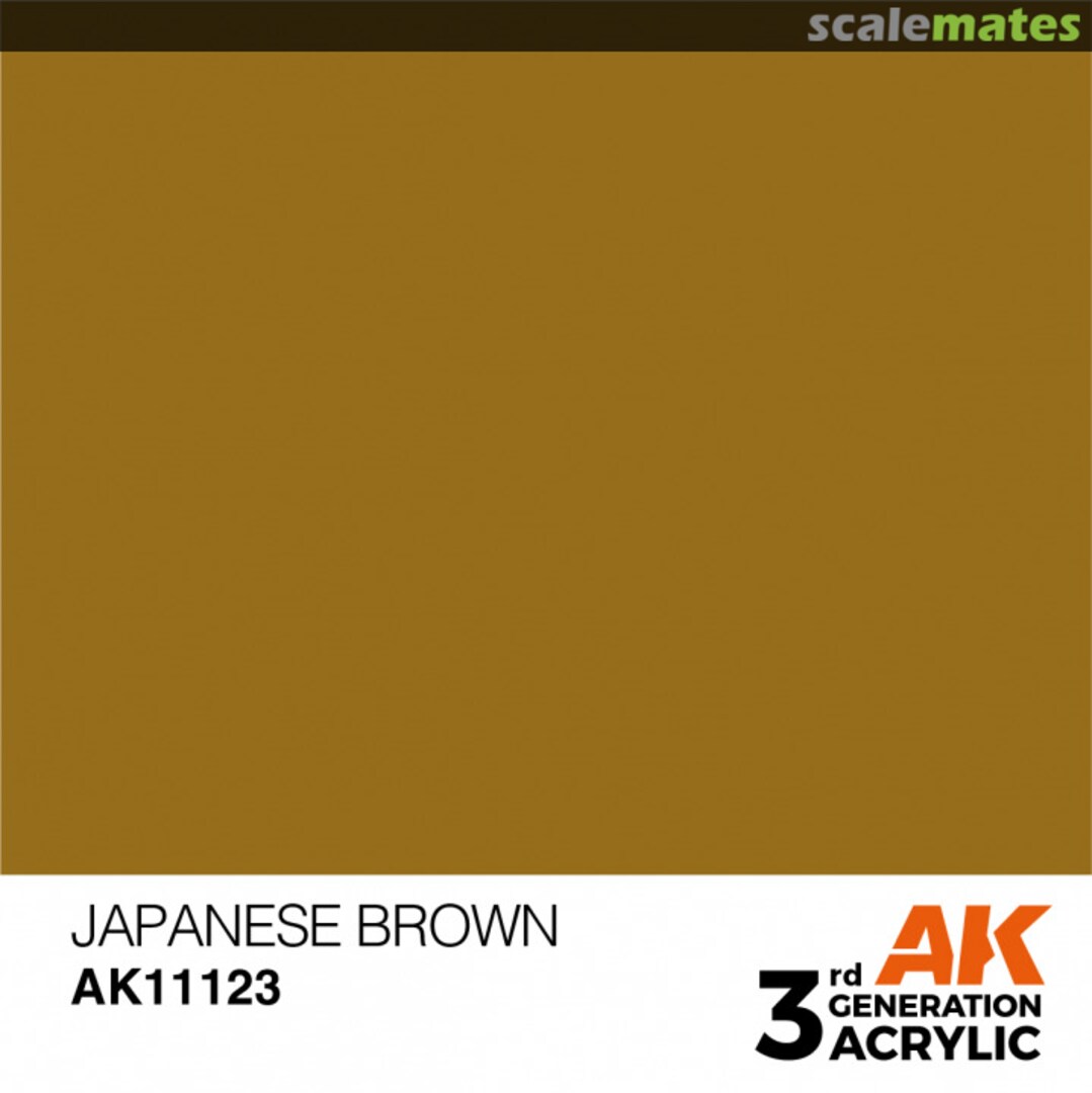 Boxart Japanese Brown - Standard  AK 3rd Generation