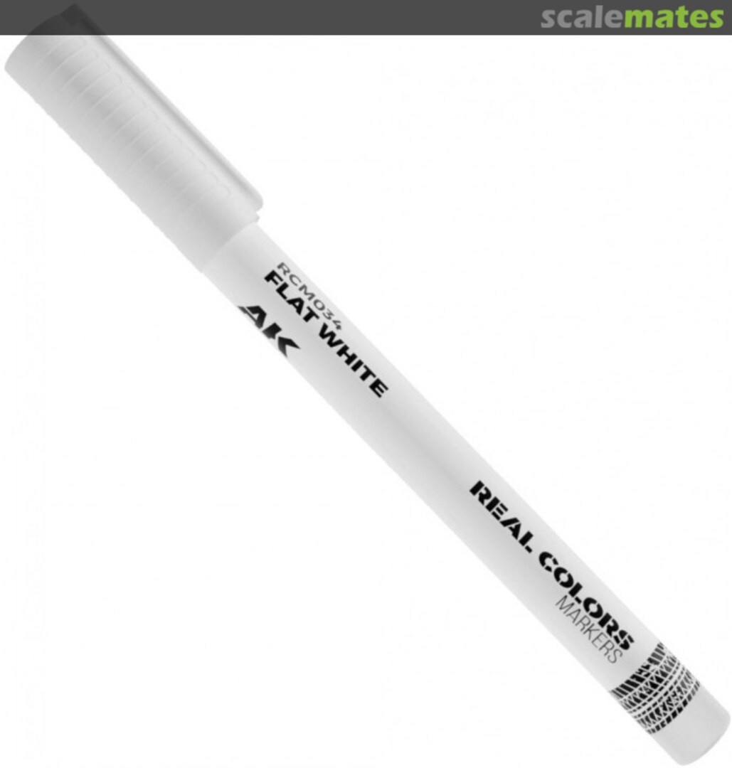 Boxart Flat White AK Real Colors Boxart Flat White AK Real Colors