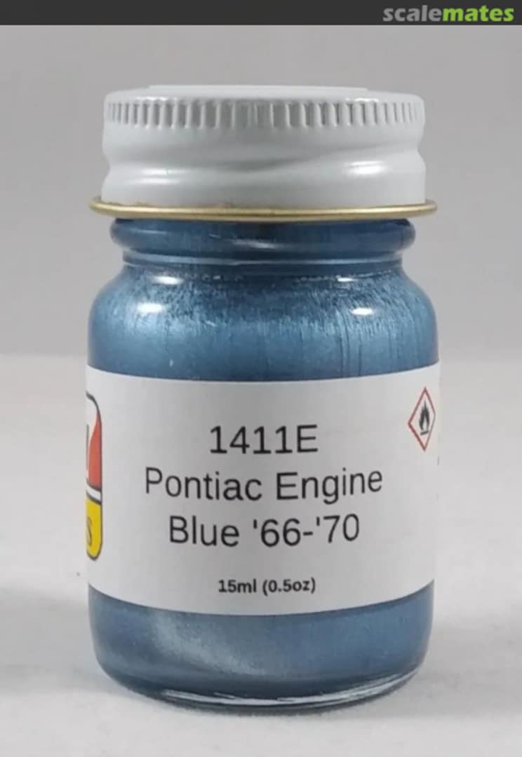 Boxart Pontiac Engine Blue '66-'70 MCW Finishes Boxart Pontiac Engine Blue '66-'70 MCW Finishes