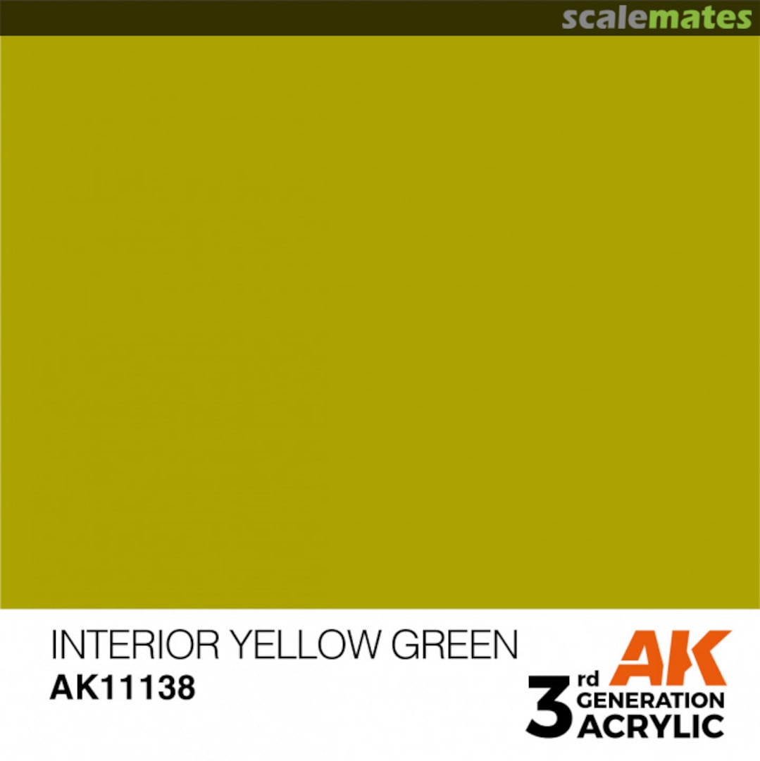 Boxart Interior Yellow Green - Standard AK 3rd Generation Boxart Interior Yellow Green - Standard AK 3rd Generation