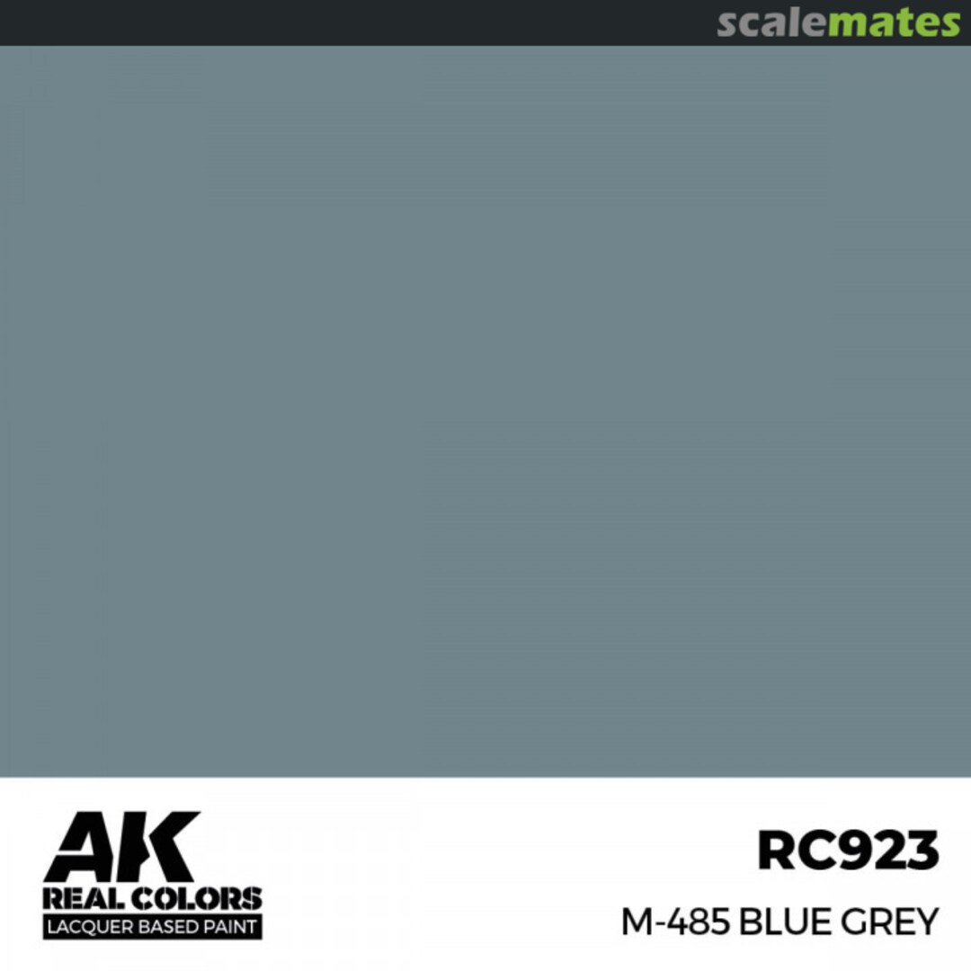 Boxart M-485 Blue Grey RC923 AK Real Colors