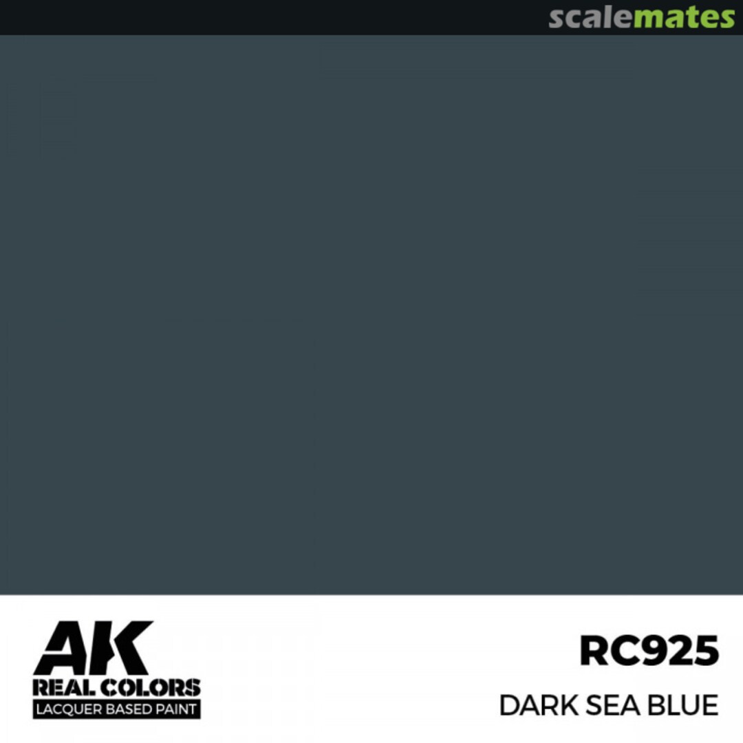 Boxart Dark Sea Blue AK Real Colors Boxart Dark Sea Blue AK Real Colors