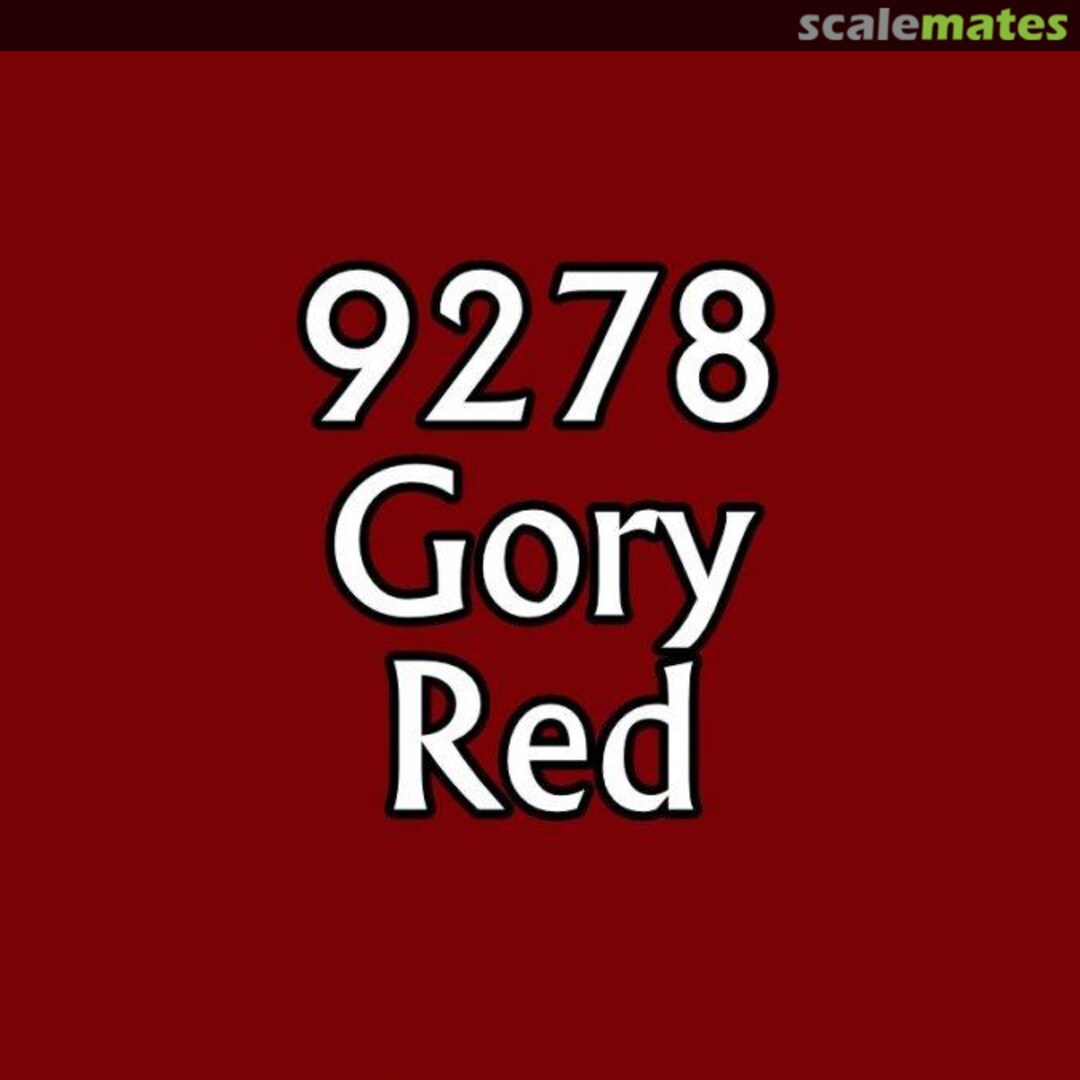 Boxart Gory Red  Reaper MSP Core Colors