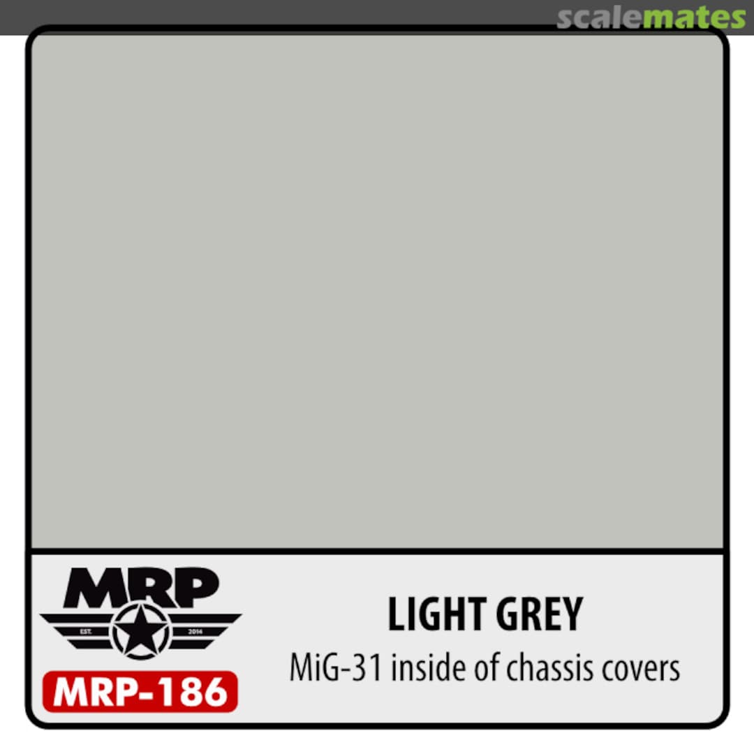 Boxart Light Grey (for MiG-25 and MiG-31 chassis covers) MR.Paint Boxart Light Grey (for MiG-25 and MiG-31 chassis covers) MR.Paint