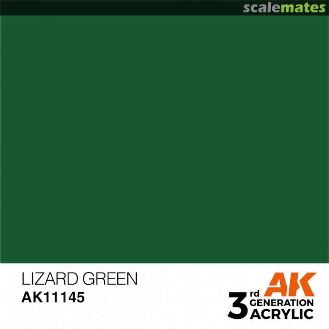 Boxart Lizard Green - Standard AK 3rd Generation Boxart Lizard Green - Standard AK 3rd Generation