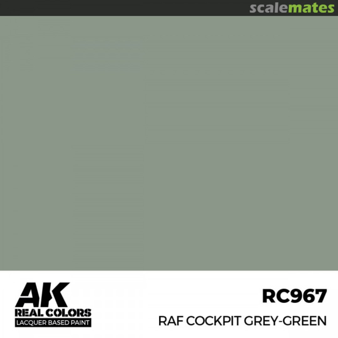 Boxart RAF Cockpit Grey-Green AK Real Colors Boxart RAF Cockpit Grey-Green AK Real Colors