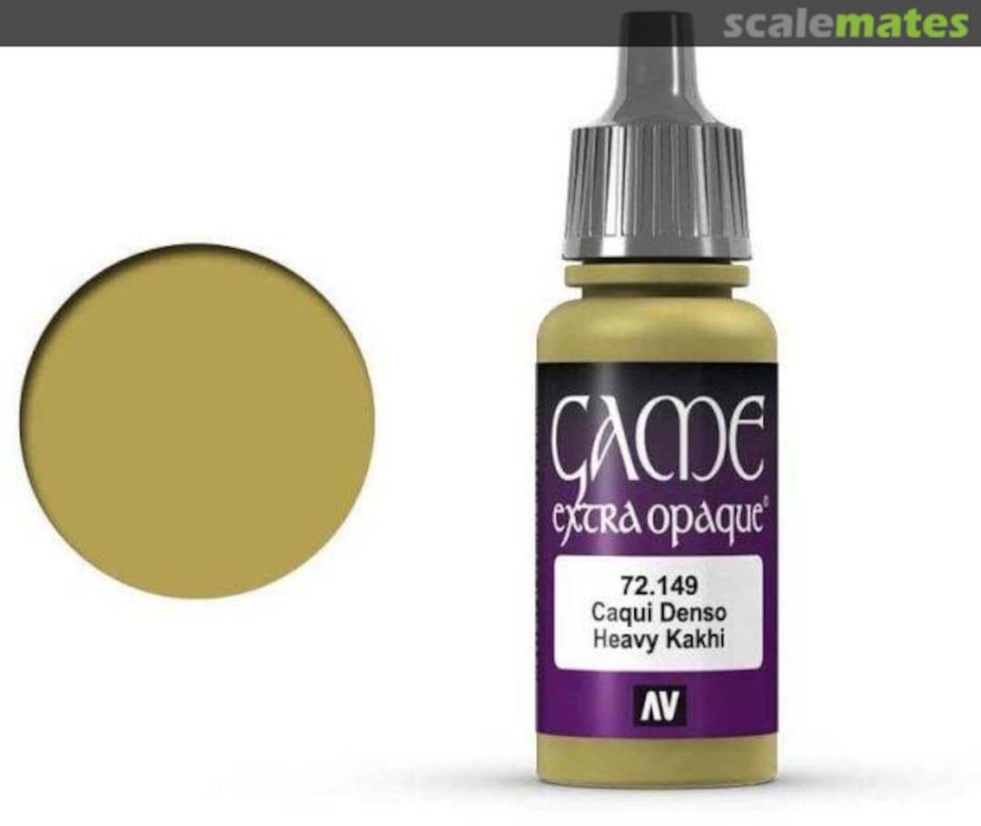 Boxart Extra Opaque - Heavy Khaki Vallejo Game Color Boxart Extra Opaque - Heavy Khaki Vallejo Game Color