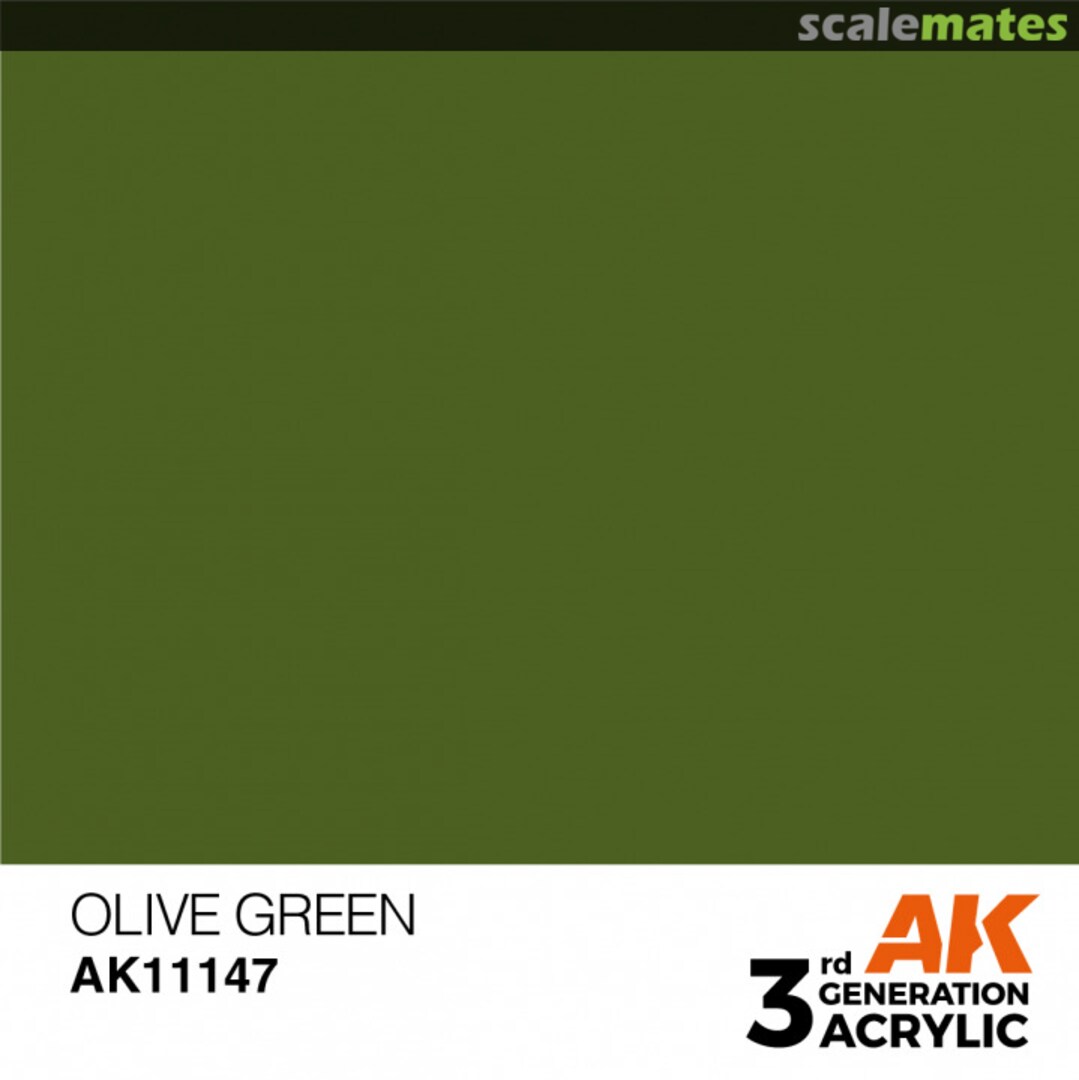 Boxart Olive Green - Standard  AK 3rd Generation