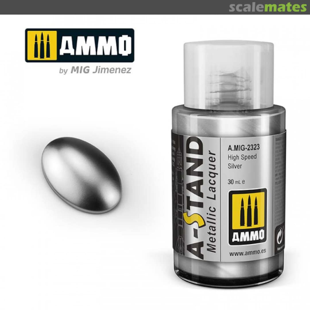 Boxart A-STAND High Speed Silver  Ammo by Mig Jimenez