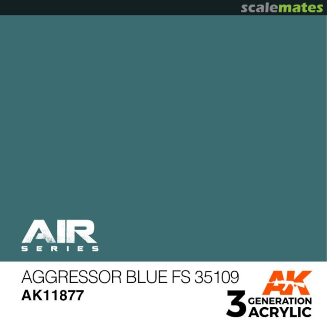 Boxart Agressor Blue FS 35109 AK 11877 AK 3rd Generation - Air Boxart Agressor Blue FS 35109 AK 11877 AK 3rd Generation - Air