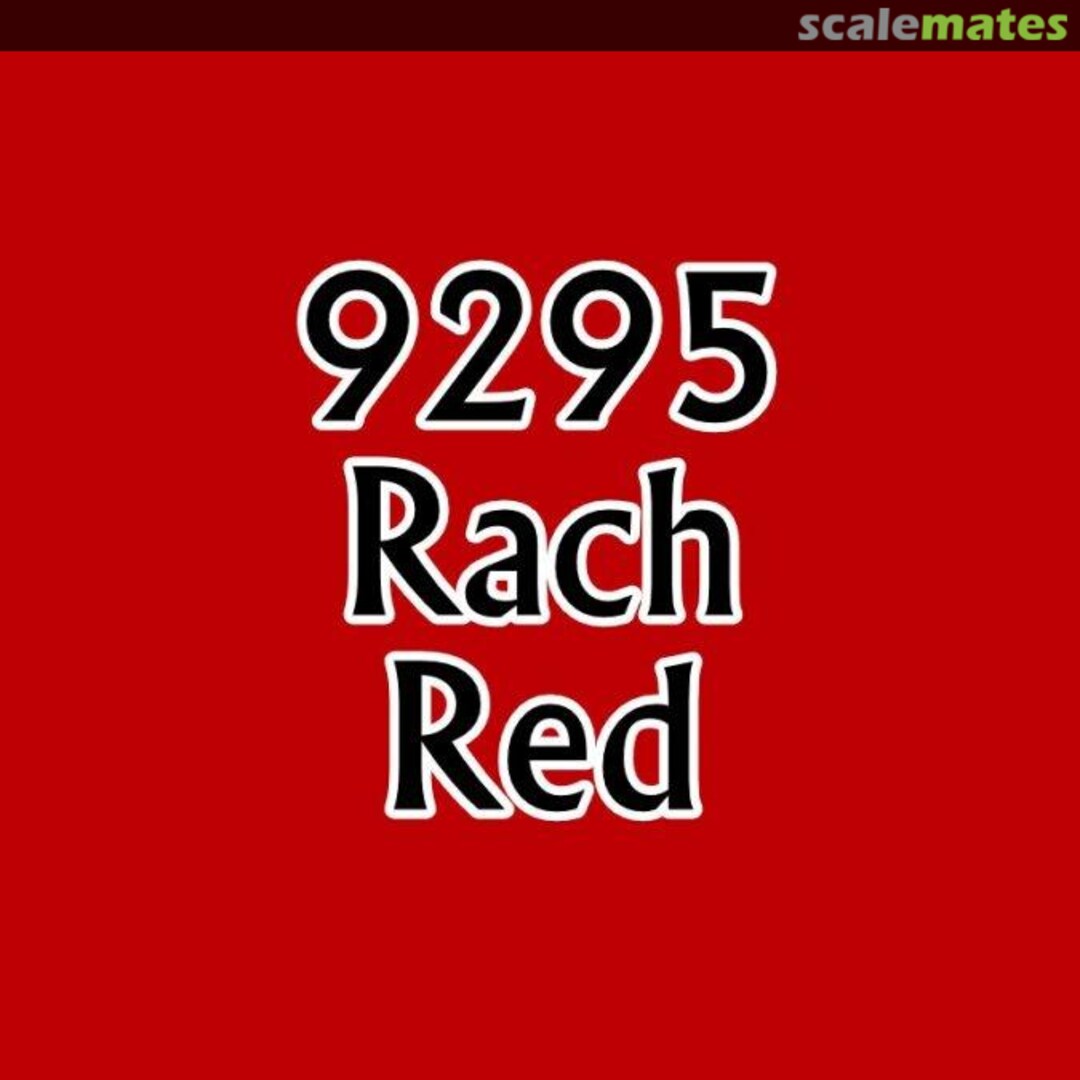 Boxart Rach Red  Reaper MSP Core Colors