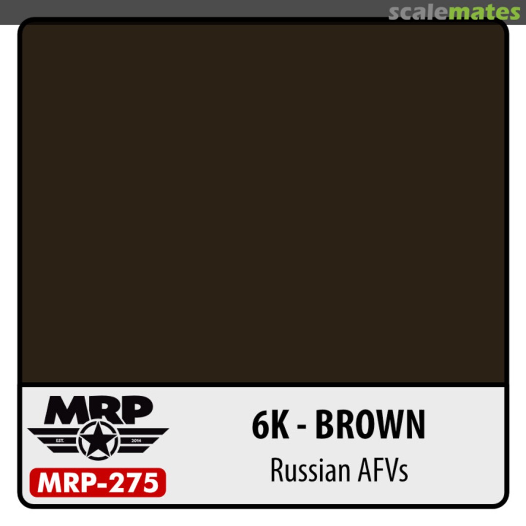 Boxart 6K - Brown Russian AFV MR.Paint Boxart 6K - Brown Russian AFV MR.Paint