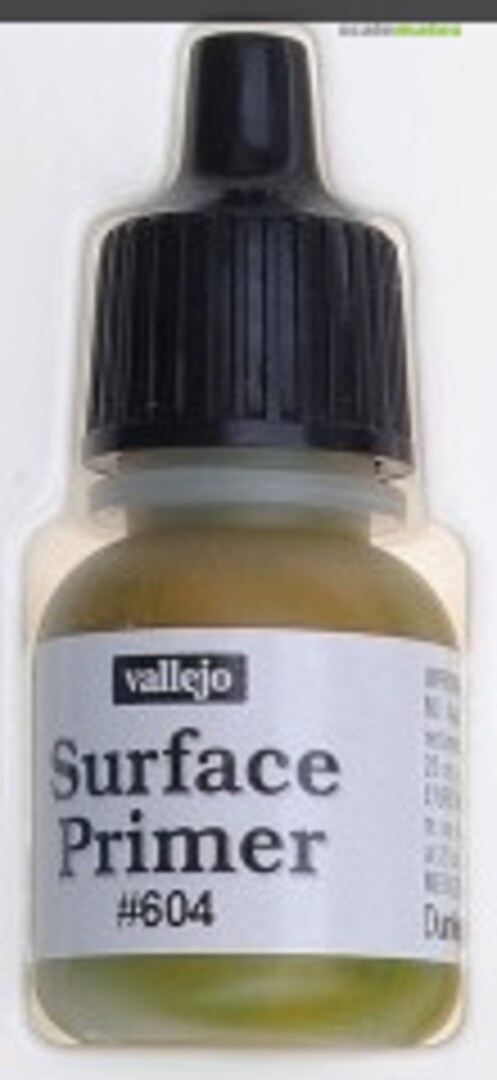 Boxart German Dark Yellow 604 Vallejo Surface Primer Boxart German Dark Yellow 604 Vallejo Surface Primer