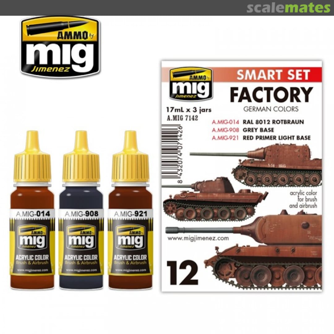 Boxart German Factory Colors  Ammo by Mig Jimenez